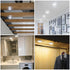 Square & PIR Motion Sensor Light with Battery 6LED for Closet Stairs and Kitchen - 12V Hanging Light