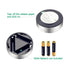 Square & PIR Motion Sensor Light with Battery 6LED for Closet Stairs and Kitchen - 12V Hanging Light
