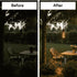 Starlight Outdoor Modern Hanging Light Fixtures - No Bulb - Light Fixture