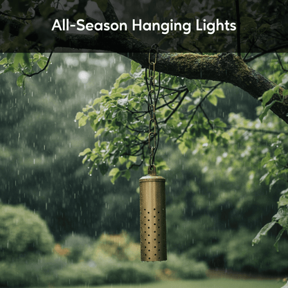 Starlight Outdoor Modern Hanging Light Fixtures - No Bulb - Light Fixture