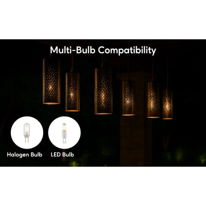 Starlight Outdoor Modern Hanging Light Fixtures - No Bulb - Light Fixture