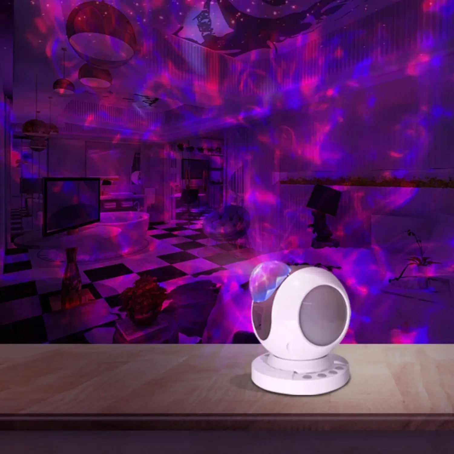 Starry Sky Light with Speaker – Bluetooth Galaxy Projector for Relaxation & Parties - portable lights