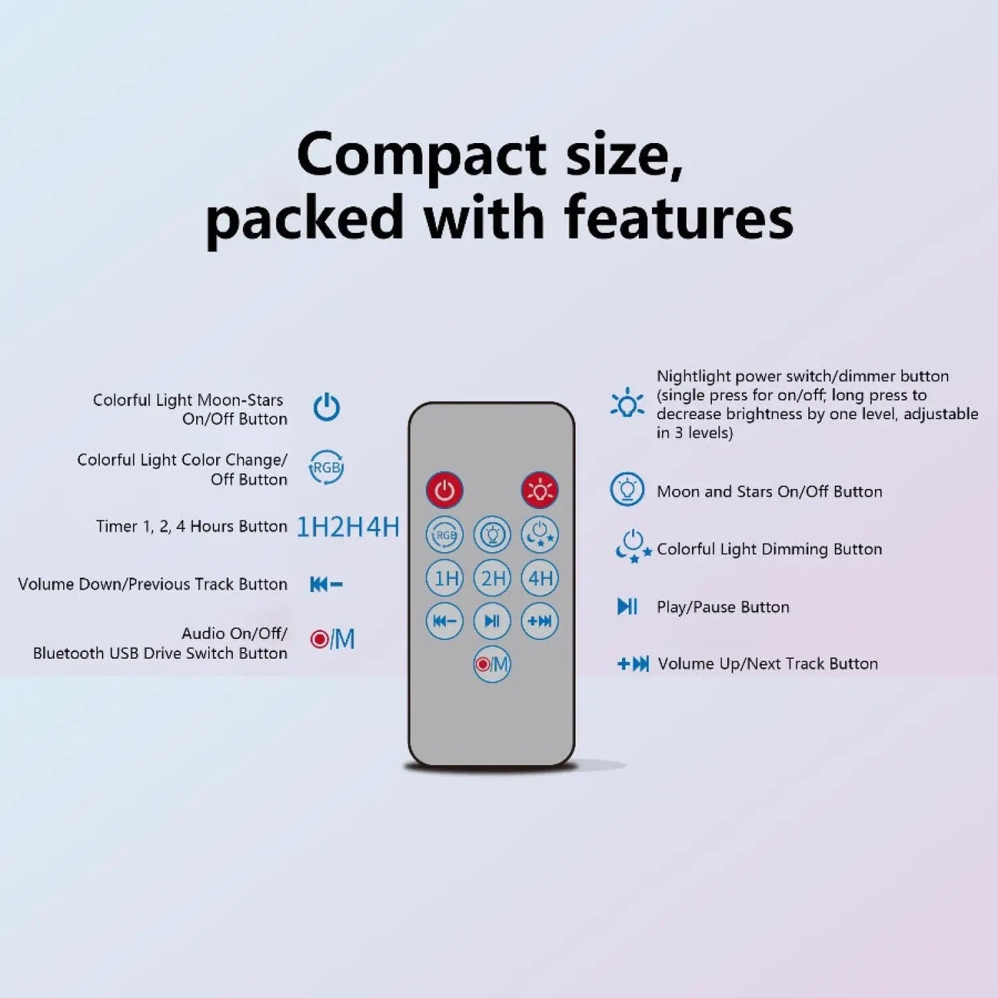 Starry Sky Light with Speaker – Bluetooth Galaxy Projector for Relaxation & Parties - portable lights