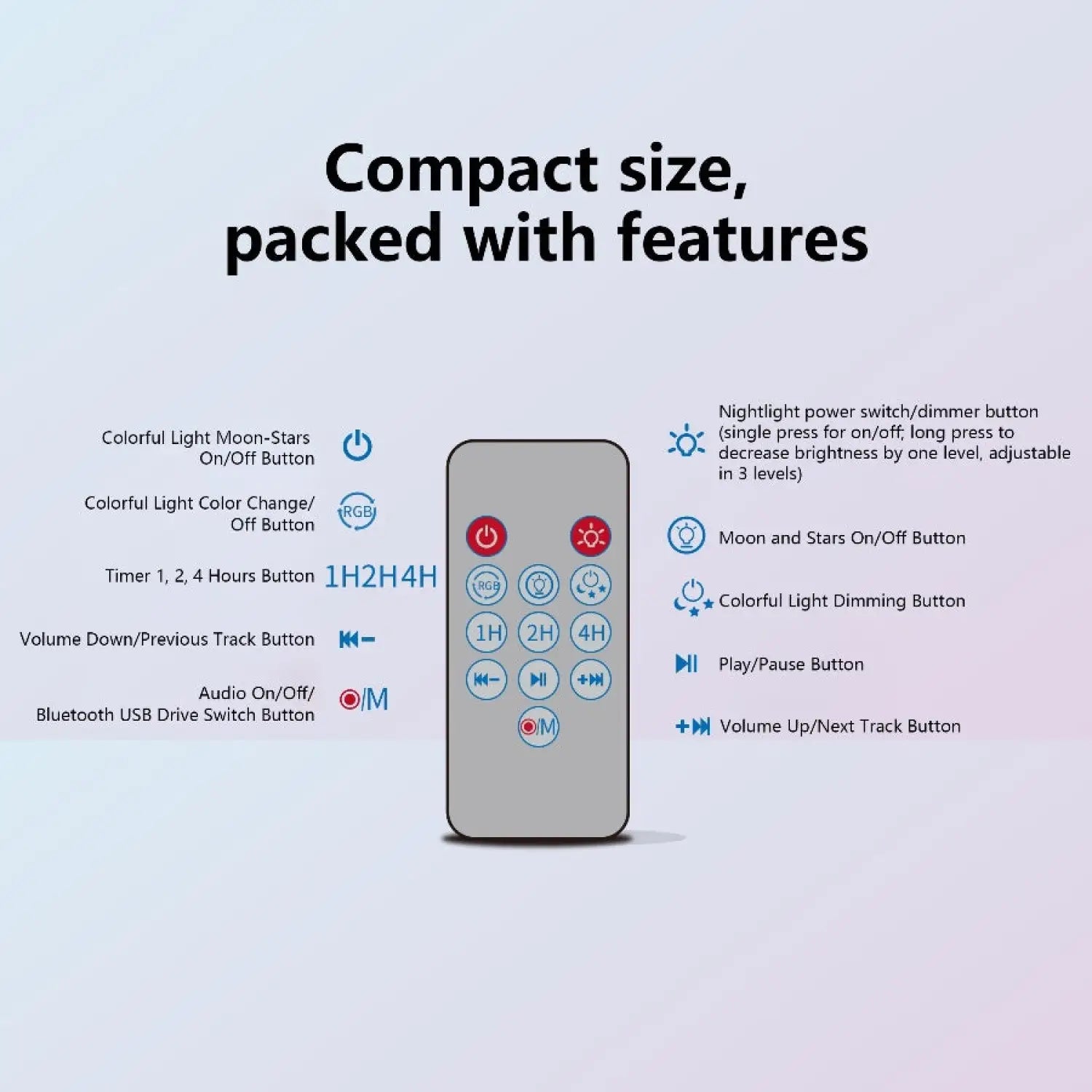 Starry Sky Light with Speaker – Bluetooth Galaxy Projector for Relaxation & Parties - portable lights