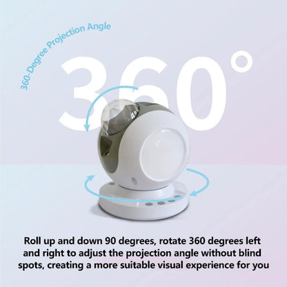 Starry Sky Light with Speaker – Bluetooth Galaxy Projector for Relaxation & Parties - portable lights