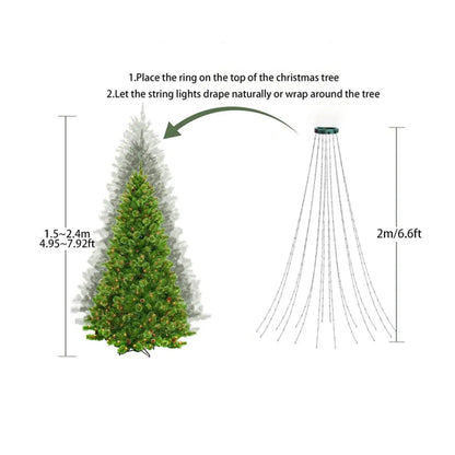 String Lights for Christmas LED Light Strings with Remote Control - Decorative Lights