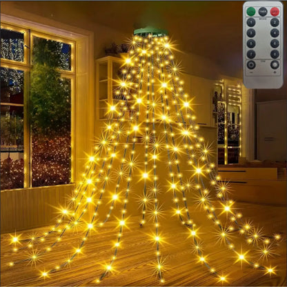 String Lights for Christmas LED Light Strings with Remote Control - Decorative Lights