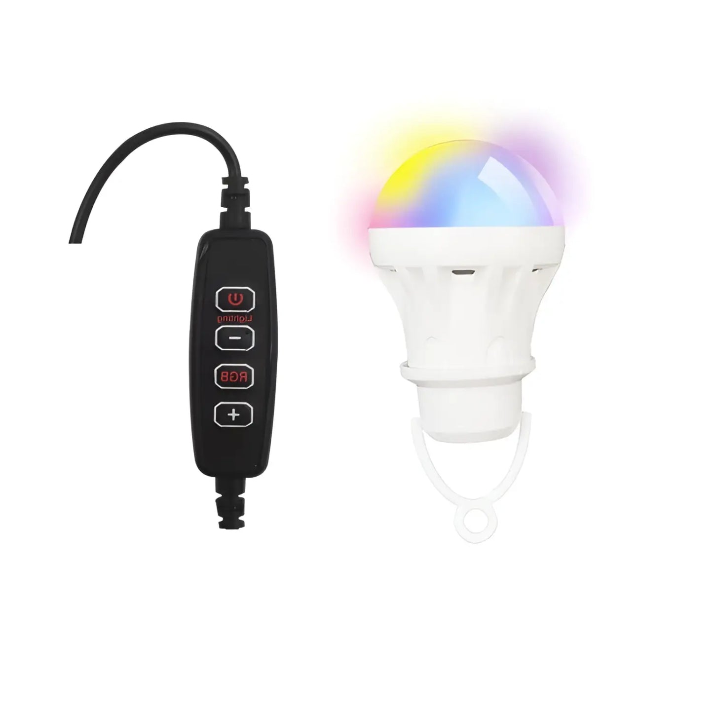 RGB Magic Color 5V Mobile Power Bulb Low Voltage Led - USB Magic Light Bulb - 12V Hanging Light