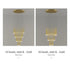 Stylish & Long Chandelier for Staircase with Compound Ring Design - Hanging Light