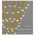 Stylish & Long Chandelier for Staircase with Compound Ring Design - Hanging Light