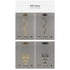 Stylish & Long Chandelier for Staircase with Compound Ring Design - Hanging Light