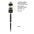 Stylish Solar Lawn Light for Garden Decoration and Lighting - Solar Lawn Lamp - Path Light Fixture