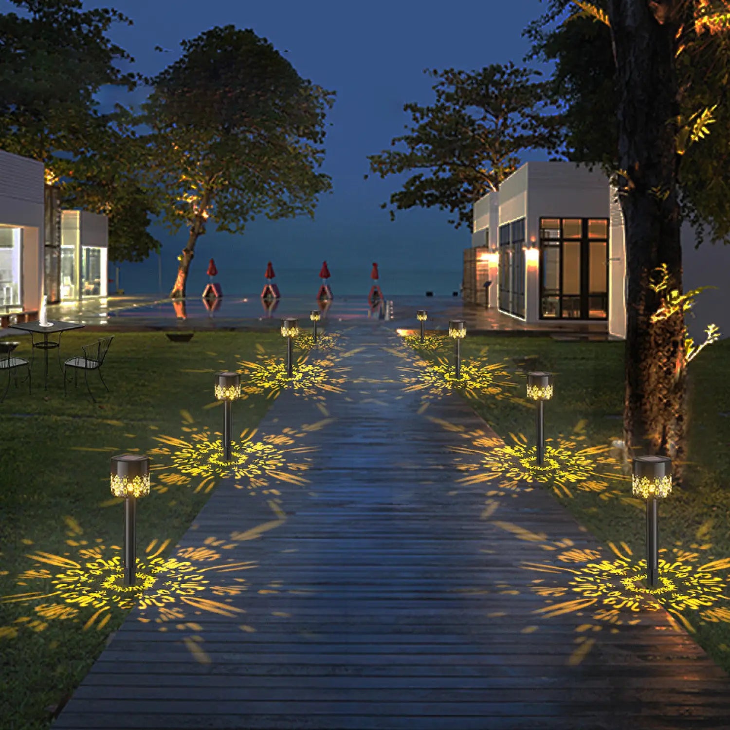 Stylish Solar Lawn Light for Garden Decoration and Lighting - Solar Lawn Lamp - Path Light Fixture