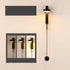 Stylish Wall Lamp for Bedroom with LED Rotating Design - Black / Warm light - Wall Mount Fixture