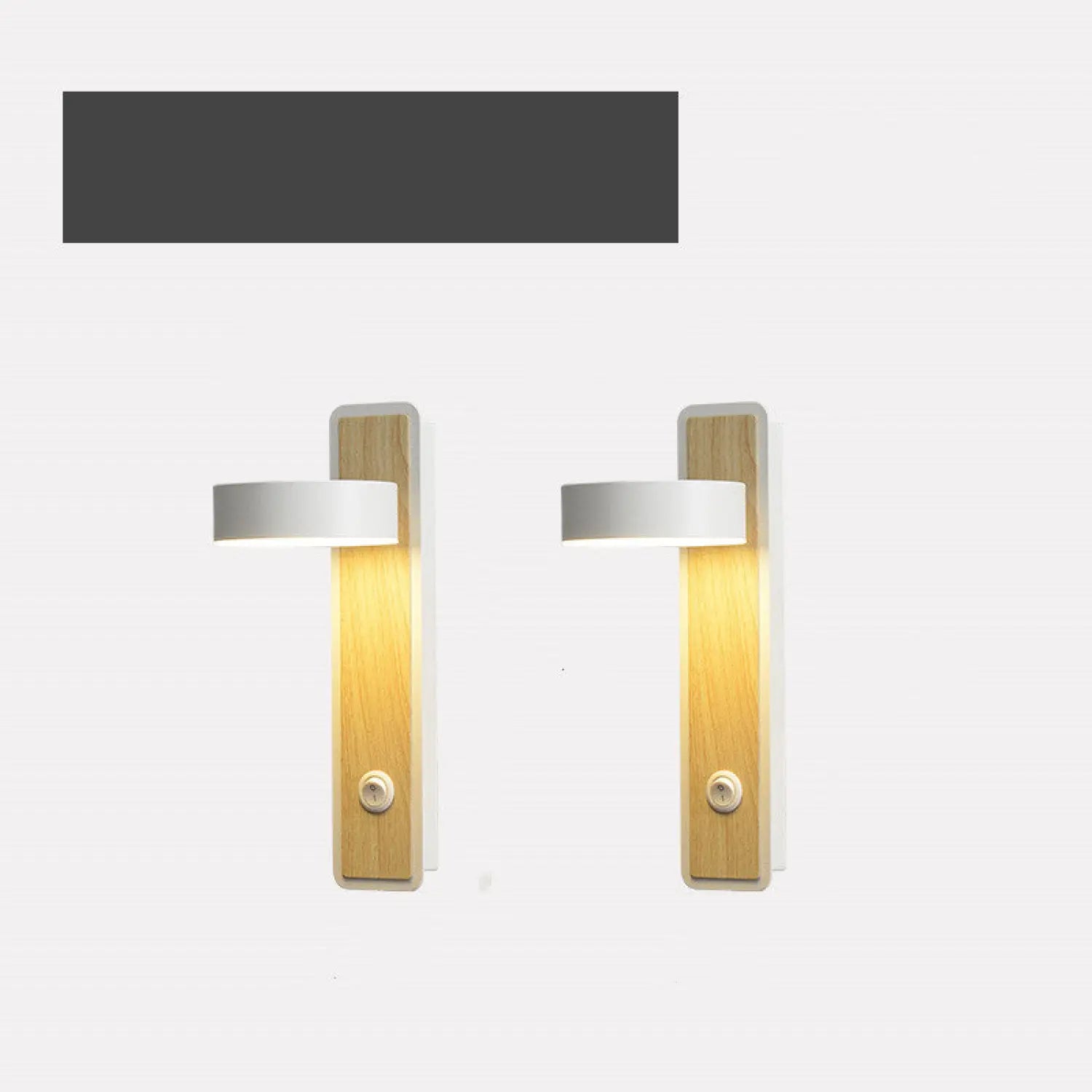 Stylish Wall Lamp for Bedroom with LED Rotating Design - Wall Mount Fixture