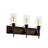 Stylish Wall Light Living Room with Elegant Black and Wood Finish - Matte Black - 12V Hanging Light