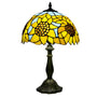 Sunflower Tiffany Glass Tabletop Lamp - No Bulb - Table Lamp