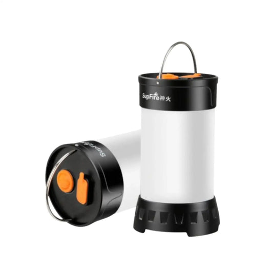 T1 Rechargeable Camping Lights Outdoor – High-Intensity LED Lantern with 18650 Battery - White - Portable lights