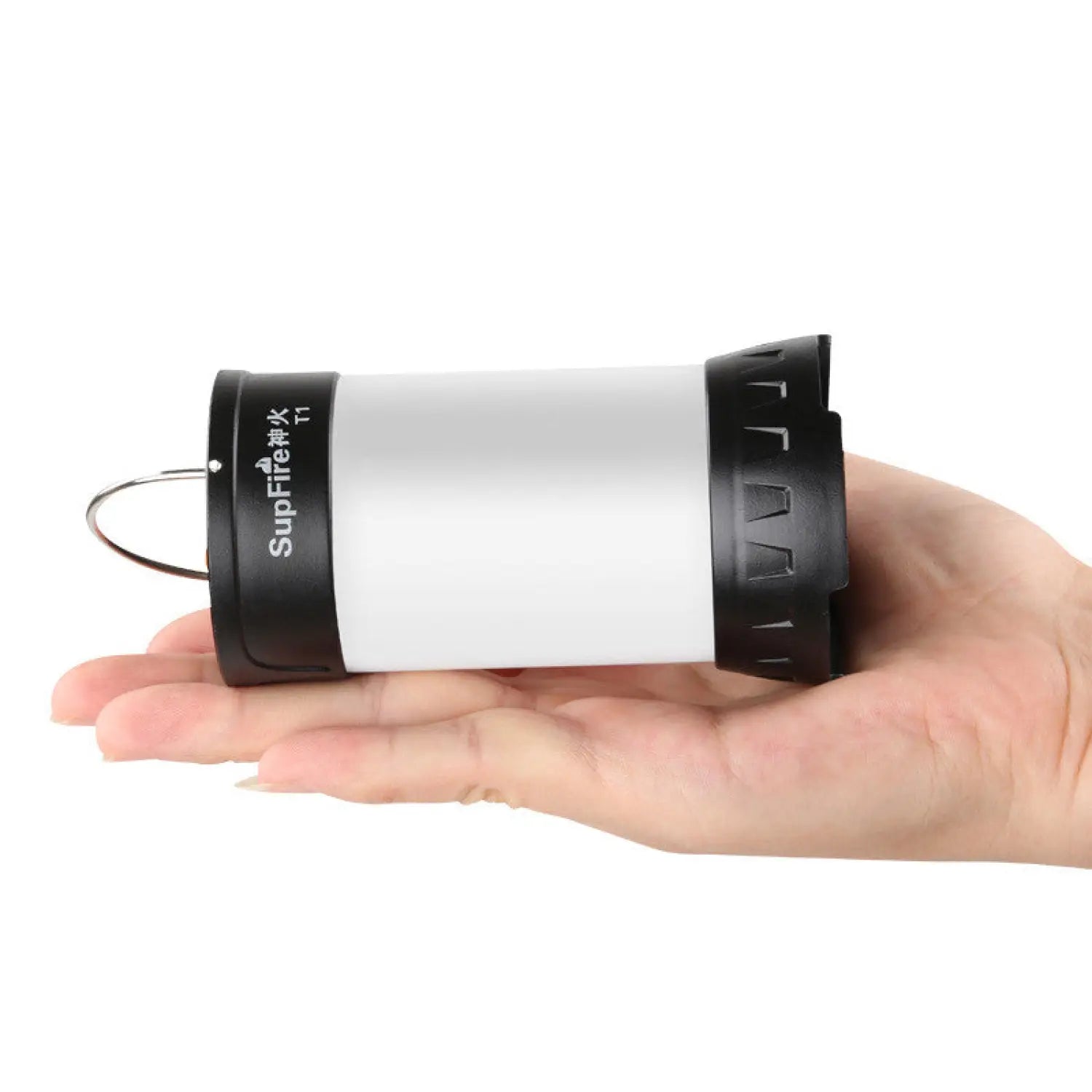 T1 Rechargeable Camping Lights Outdoor – High-Intensity LED Lantern with 18650 Battery - White - Portable lights