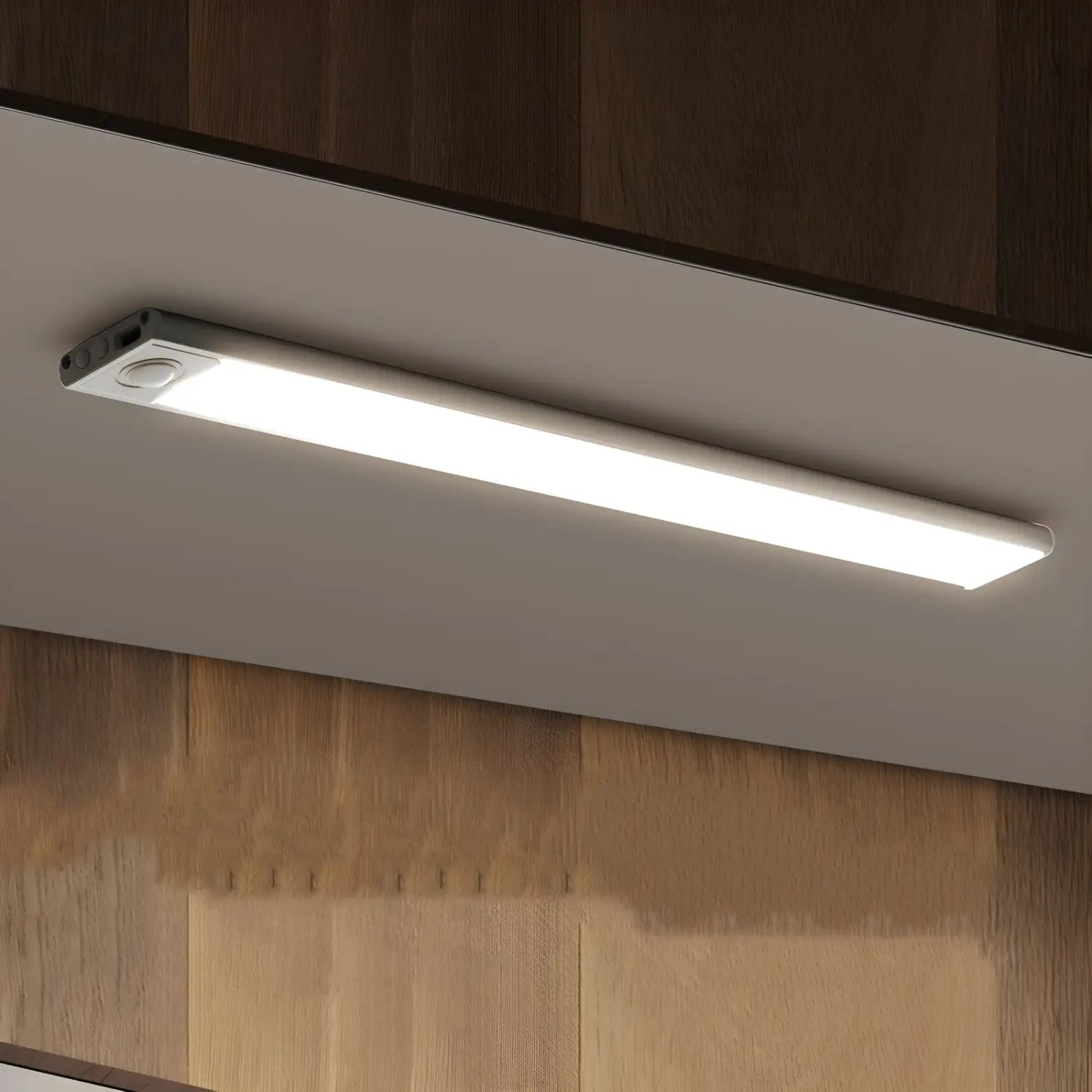 Thin Rechargeable Motion Sensor Light with Intelligent Features - Undercabinet Light