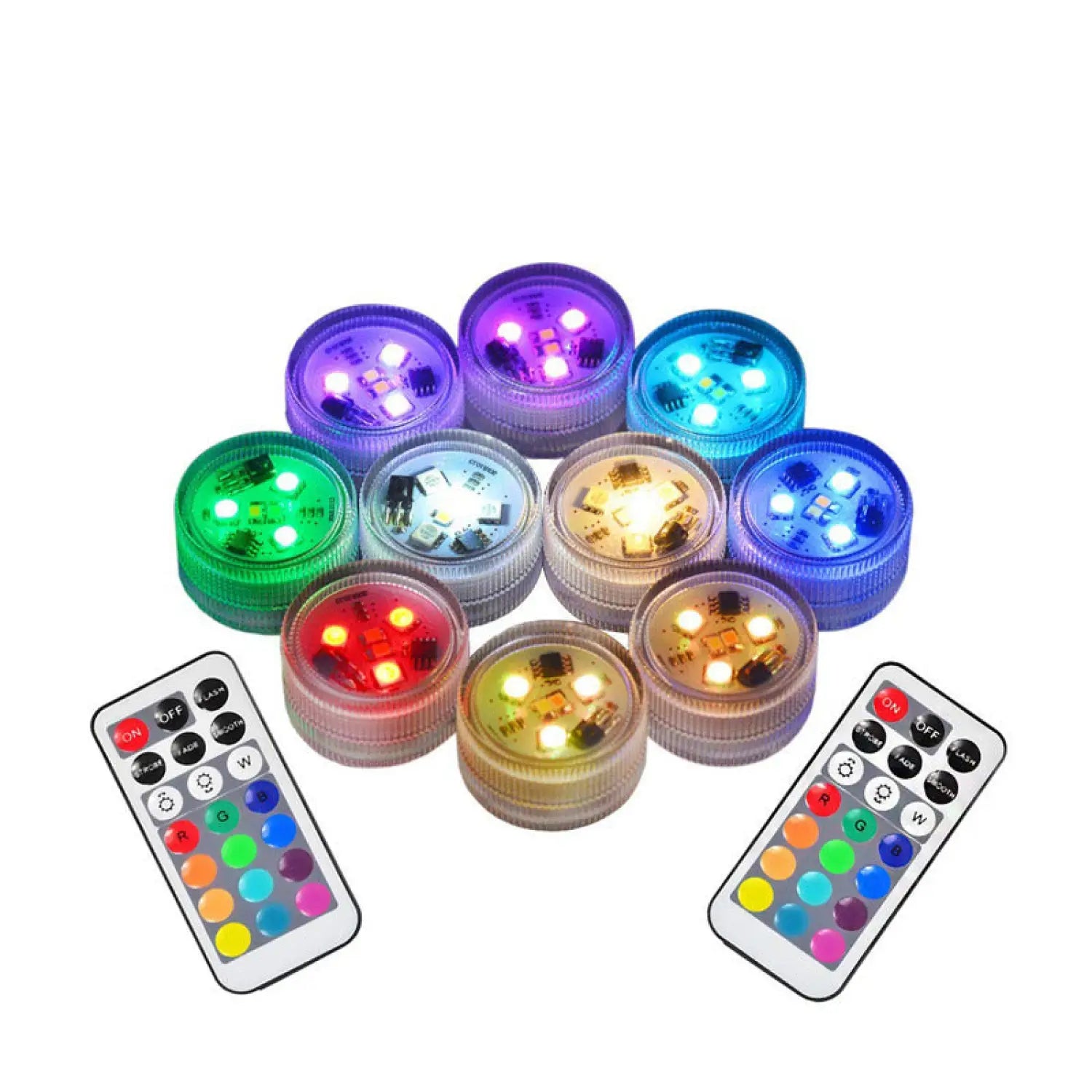 Three Diamond LED Aquarium Lights with RGB Remote Control - LED lights - 12V Hanging Light