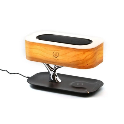 Tree Table Lamp - Bluetooth Speaker & Wireless Charger - US - 12V Hanging Light