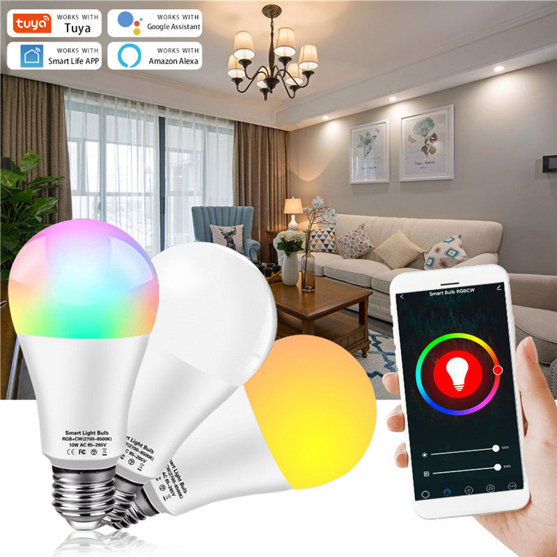 Tuya LED Color RGB Bulb WiFi Bulb Light - 12V Hanging Light