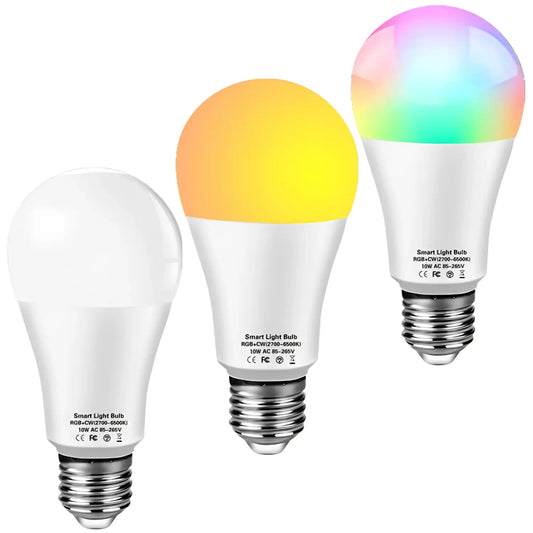 Tuya LED Color RGB Bulb WiFi Bulb Light - 12V Hanging Light