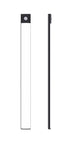USB Rechargeable LED Night Light With Motion Sensor - 10CM / Black 3 Kinds Of Light / 1PCS - Wall Mount Fixture