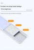 USB Rechargeable LED Night Light With Motion Sensor - Wall Mount Fixture