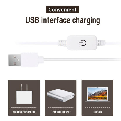 USB Touch Switch LED Mirror Light Bulb 12V Hanging Light