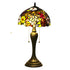 Vintage Grape Tiffany Glass Tabletop Lamp - No Bulb - Table Lamp