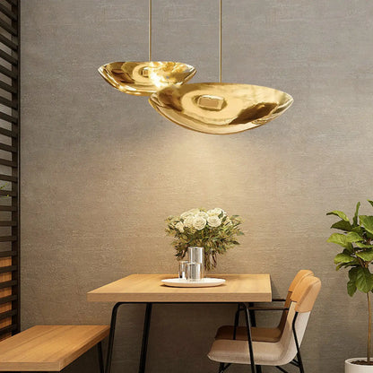 Vintage Hanging Lights for Living Room with Copper Finish - Hanging Light
