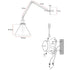 Vintage-Inspired Folding Wall Mounted Light Fixture Design - Black - 12V Hanging Light