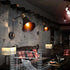 Vintage-Inspired Folding Wall Mounted Light Fixture Design - Black - 12V Hanging Light