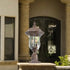 Vintage Outdoor Lights - Waterproof Garden Patio & Walkway Lamp - Brown - Light Fixture