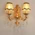 European-style Zinc Alloy Wall Lamp Dining Roomliving Room - With Cover / Double Head - 12V Hanging Light