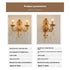 Wall Chandelier with Vintage Design for Elegant and Cozy Ambiance - 12V Hanging Light