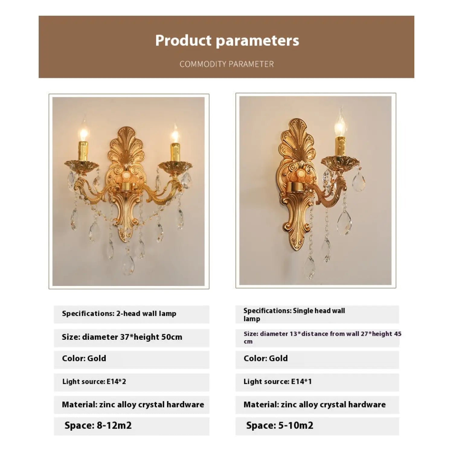Wall Chandelier with Vintage Design for Elegant and Cozy Ambiance - 12V Hanging Light