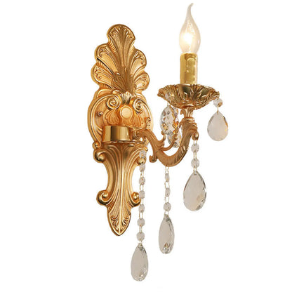 European-style Zinc Alloy Wall Lamp Dining Roomliving Room - Without Cover / Single Head - 12V Hanging Light