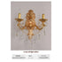 Wall Chandelier with Vintage Design for Elegant and Cozy Ambiance - 12V Hanging Light