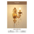 Wall Chandelier with Vintage Design for Elegant and Cozy Ambiance - 12V Hanging Light