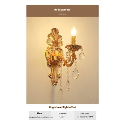Wall Chandelier with Vintage Design for Elegant and Cozy Ambiance - 12V Hanging Light