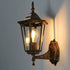 Wall Lamp Decor Featuring a Timeless Hexagonal Design - Bronze - Wall Mount Fixture