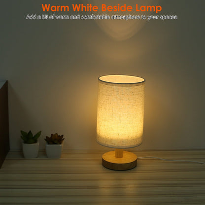 Warm White Bedside Lamp USB Plug Modern Bedroom Lamp Warm White 12V Hanging Light