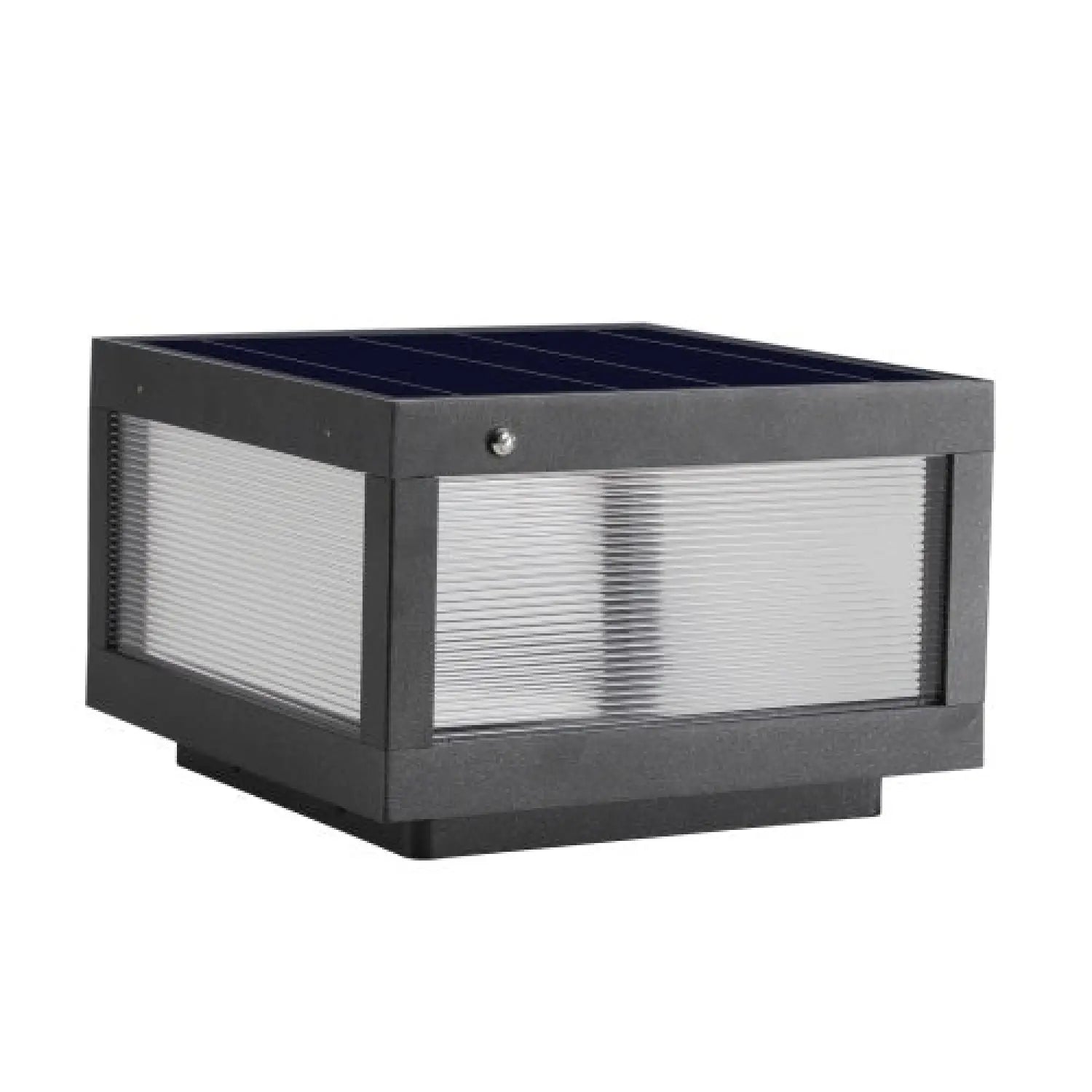 Waterproof Dimmable Solar LED Lights for Outside - Black - Solar Light