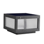 Waterproof Dimmable Solar LED Lights for Outside - Black - Solar Light