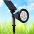 Solar Lawn Light LED Outdoor Waterproof Wall Light RGB Garden Light - 12V Hanging Light