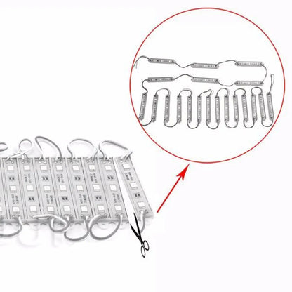 LED Waterproof Module Light One Board With 60 Lights And 10ft White Light Not Shipped On Weekends - 10ft - 12V Hanging