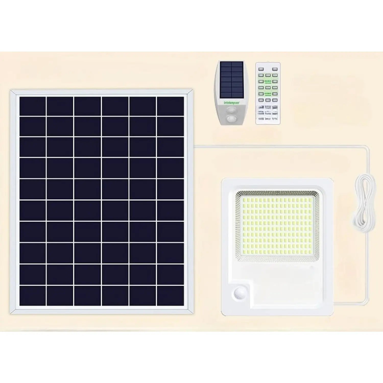 Waterproof Outdoor Solar Lamp for Home & Pathways - 18000 MA - Solar Light